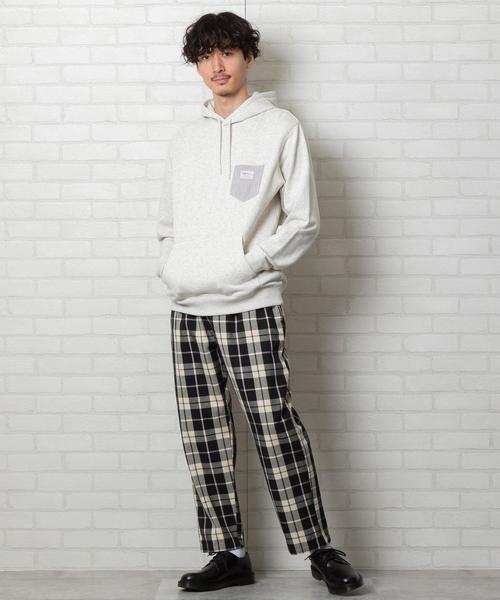 SMITH'S（スミス）の「【女性にもオススメ】SMITH'S別注ポケットスウェットパーカー20SS(一部WEB限定カラー)#（パーカー・メンズ・ブラック/その他1/ナチュラル/ベージュ/その他2/その他3・SMALL/X-LARGE/MEDIUM/LARGE）」の10枚目の写真