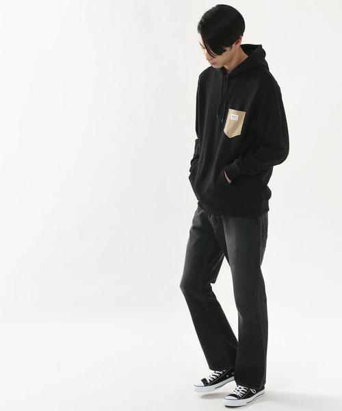 SMITH'S（スミス）の「【女性にもオススメ】SMITH'S別注ポケットスウェットパーカー20SS(一部WEB限定カラー)#（パーカー・メンズ・ブラック/その他1/ナチュラル/ベージュ/その他2/その他3・SMALL/X-LARGE/MEDIUM/LARGE）」の8枚目の写真