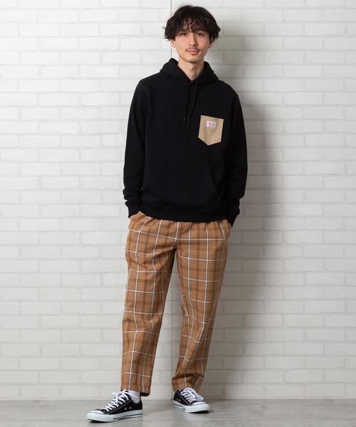 SMITH'S（スミス）の「【女性にもオススメ】SMITH'S別注ポケットスウェットパーカー20SS(一部WEB限定カラー)#（パーカー・メンズ・ブラック/その他1/ナチュラル/ベージュ/その他2/その他3・SMALL/X-LARGE/MEDIUM/LARGE）」の7枚目の写真