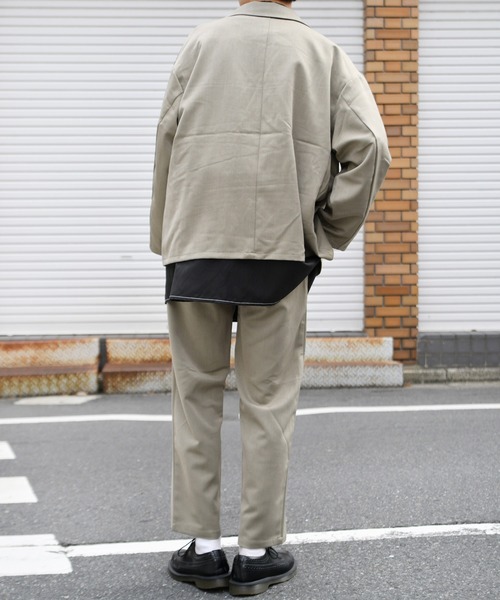 kutir(クティール)の「ダブルジャケット セットアップ(テーラードジャケット・メンズ・ブラック/ベージュ/ベージュ系その他・SMALL/MEDIUM/LARGE)」の20枚目の写真