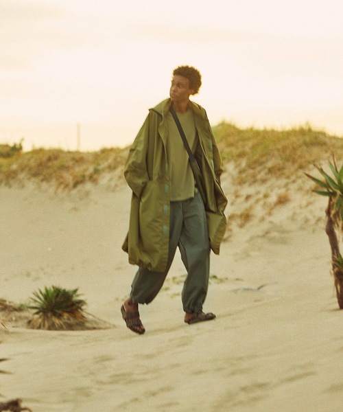 Sandinista(サンディニスタ)の「Military Packable Long Coat / パッカブルロングコート(その他アウター・メンズ・ブラック/オリーブ・SMALL/LARGE/MEDIUM)」の17枚目の写真