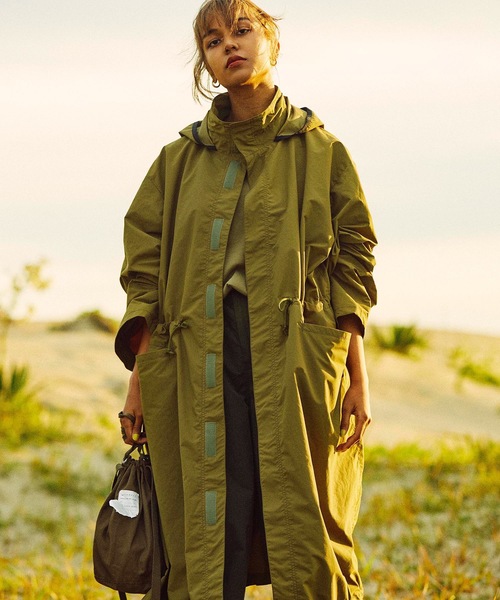 Sandinista(サンディニスタ)の「Military Packable Long Coat / パッカブルロングコート(その他アウター・メンズ・ブラック/オリーブ・SMALL/LARGE/MEDIUM)」の18枚目の写真