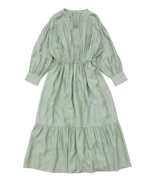select MOCA(セレクトモカ)の「ボリュームギャザーワンピース(ワンピース・レディース・ミント/ライトベージュ/ブラック・FREE)」の17枚目の写真