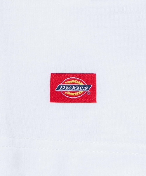 Dickies（ディッキーズ）の「∴WEGO/Dickies別注スリーブプリントロンT（Tシャツ/カットソー・メンズ・ブラック/ホワイト・MEDIUM/LARGE）」の18枚目の写真