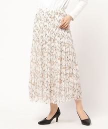 one way | フラワープリーツスカート(スカート)