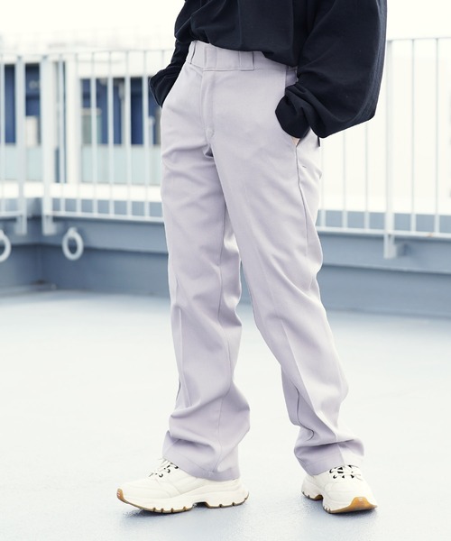 Dickies（ディッキーズ）の「Dickies / ディッキーズ THE ORIGINAL 874 ワーク ワイド チノパンツ / チノパン スケーターパンツ（チノパンツ・メンズ・グリーン/ダークブラウン/カーキ/チャコール/シルバー/ブラック/ネイビー/チャコールグレー/サンドベージュ/モスグリーン/カモフラージュ/ホワイト/グリーン系その他/ダークネイビー/マルーン/ブルー系その他/ロイヤルブルー・32/32/30/30/28/32/34/30/34/32/30/32/28/30/32/30/38/30/36/30）」の16枚目の写真