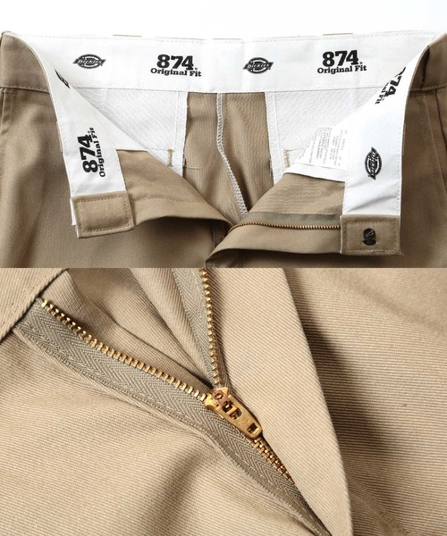 Dickies（ディッキーズ）の「Dickies / ディッキーズ THE ORIGINAL 874 ワーク ワイド チノパンツ / チノパン スケーターパンツ（チノパンツ・メンズ・グリーン/ダークブラウン/カーキ/チャコール/シルバー/ブラック/ネイビー/チャコールグレー/サンドベージュ/モスグリーン/カモフラージュ/ホワイト/グリーン系その他/ダークネイビー/マルーン/ブルー系その他/ロイヤルブルー・32/32/30/30/28/32/34/30/34/32/30/32/28/30/32/30/38/30/36/30）」の19枚目の写真
