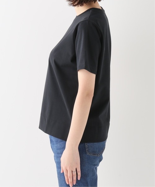B.C STOCK(ベーセーストック)の「GIZA COTTON BOX TEE(Tシャツ/カットソー・レディース・ブラック/ホワイト/グリーン・FREE)」の5枚目の写真