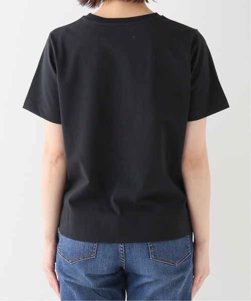 B.C STOCK(ベーセーストック)の「GIZA COTTON BOX TEE(Tシャツ/カットソー・レディース・ブラック/ホワイト/グリーン・FREE)」の6枚目の写真