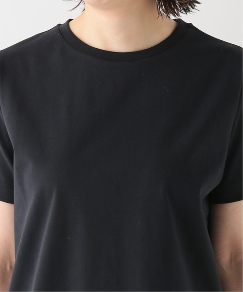 B.C STOCK(ベーセーストック)の「GIZA COTTON BOX TEE(Tシャツ/カットソー・レディース・ブラック/ホワイト/グリーン・FREE)」の7枚目の写真