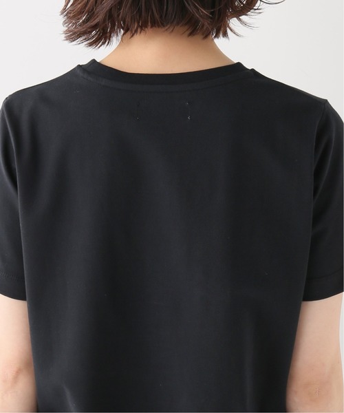 B.C STOCK(ベーセーストック)の「GIZA COTTON BOX TEE(Tシャツ/カットソー・レディース・ブラック/ホワイト/グリーン・FREE)」の8枚目の写真