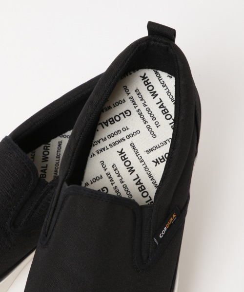 GLOBAL WORK（グローバルワーク）の「CORDURAスリッポン【雨の日も安心！撥水加工】/889816（スリッポン・メンズ・ホワイト/カーキ/その他/ブラック/ライトブルー/ライトイエロー/パープル・SMALL/LARGE/MEDIUM）」の15枚目の写真