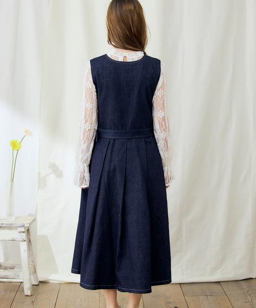 PURIL(ピュリル)の「【PURIL】プリーツジャンパースカート(ジャンパースカート・レディース・ブラック/グレー/ブラウン系その他/ベージュ/インディゴブルー/アイボリー・S/M/XS/L)」の22枚目の写真