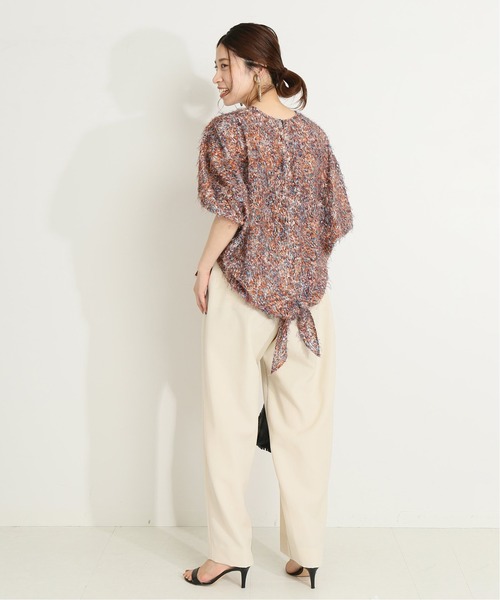 VERMEIL par iena カットJQDプリントeggスリーブブラウス セール】カットJQDプリントeggスリーブブラウス◇（シャツ/ブラウス