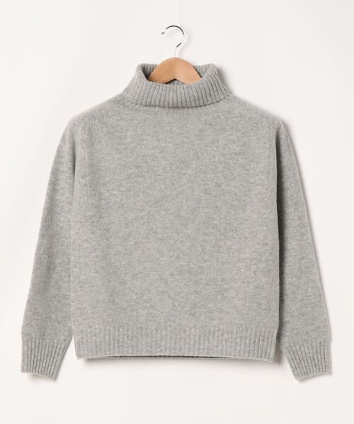 SIPULI（シプリ）の「Tasmania Lamb ハイネックホールガーメントニット