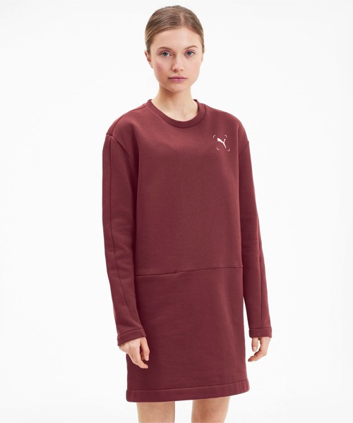 セール Puma プーマ Nu Tility ウィメンズ クルーネック ドレス ワンピース Puma プーマ のファッション通販 Zozotown