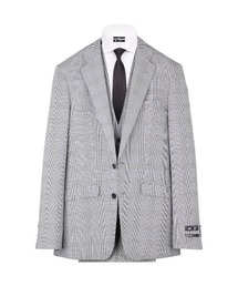 SUIT SELECT（スーツセレクト）の「【BLACK LINE】【秋冬】2釦ノータック4Ｓスリーピーススーツ（パンツ裾上げ済仕様）（スーツセット）」