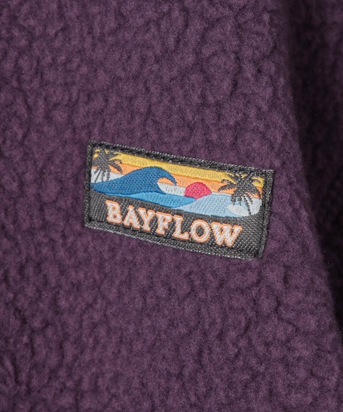 BAYFLOW（ベイフロー）の「[KIDS]ボアフリースプルオーバー（ニット/セーター・キッズ・ブラック/パープル/ブルー・MEDIUM/LARGE/X-LARGE/XX-LARGE）」の15枚目の写真