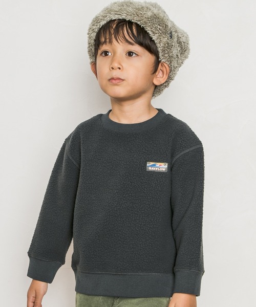 BAYFLOW（ベイフロー）の「[KIDS]ボアフリースプルオーバー（ニット/セーター・キッズ・ブラック/パープル/ブルー・MEDIUM/LARGE/X-LARGE/XX-LARGE）」の5枚目の写真