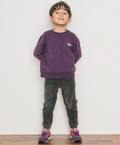 BAYFLOW（ベイフロー）の「[KIDS]ボアフリースプルオーバー（ニット/セーター・キッズ・ブラック/パープル/ブルー・MEDIUM/LARGE/X-LARGE/XX-LARGE）」の8枚目の写真