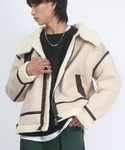 Salong hameu(サロン ハミュー)の「ジャケット/アウター(ムートンコート)」