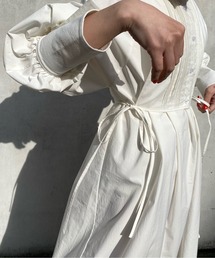 DouDou | ピンタックレイヤードワンピース(ワンピース)