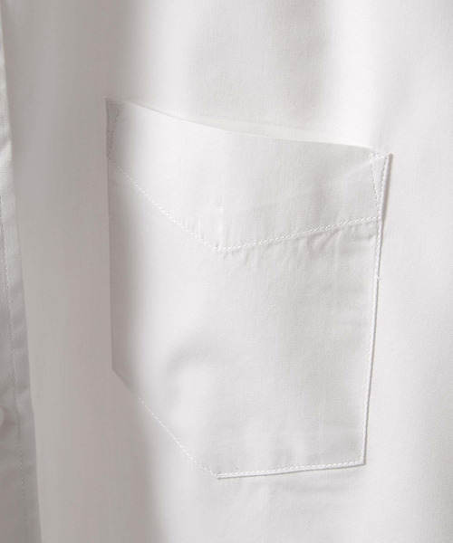 ZIP FIVE(ジップファイブ)の「【ZIP FIVE】 高密度 T/Cブロード 長袖 レギュラー リラックス シャツ / 無地 / ストライプ / チェック(シャツ/ブラウス・メンズ・ベージュ/オフホワイト/ブルー/ダークネイビー/ブラック系/ネイビー系1/ブルー系/ブラック/パープル/オリーブ/チャコール/ホワイト系/ネイビー系/ネイビー系2・LARGE/X-LARGE/MEDIUM/SMALL)」の20枚目の写真