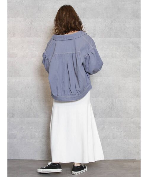 Dazzlin ダズリン のファッション デニムジャケット ジャケット アウター ステッチgジャン デニムジャケット