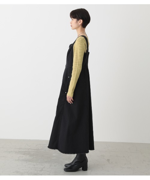 ZIP UP JUMPER DRESS/ジップアップジャンパードレス（ワンピース