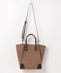 N.（N. Natural Beauty Basic） | スクエアコンビトートバッグ(トートバッグ)