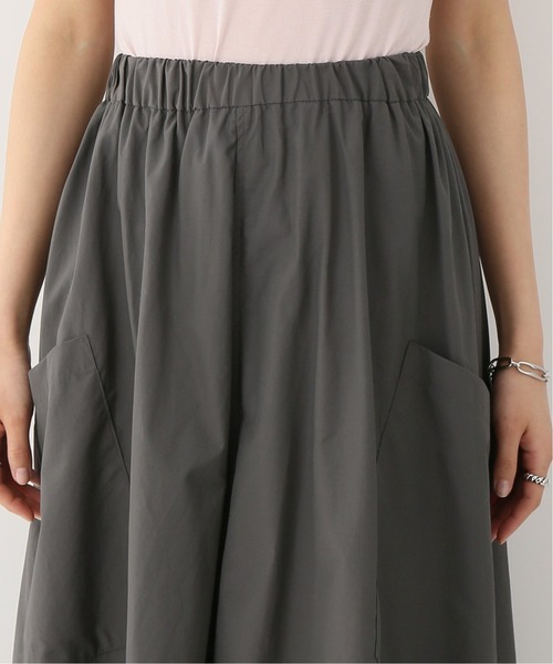 JOINT WORKS（ジョイントワークス）の「J-コットンナイロンフレアスカート（スカート・レディース・ブラック/オレンジ・FREE）」の5枚目の写真