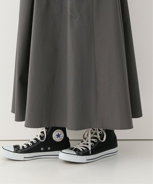 JOINT WORKS（ジョイントワークス）の「J-コットンナイロンフレアスカート（スカート・レディース・ブラック/オレンジ・FREE）」の4枚目の写真