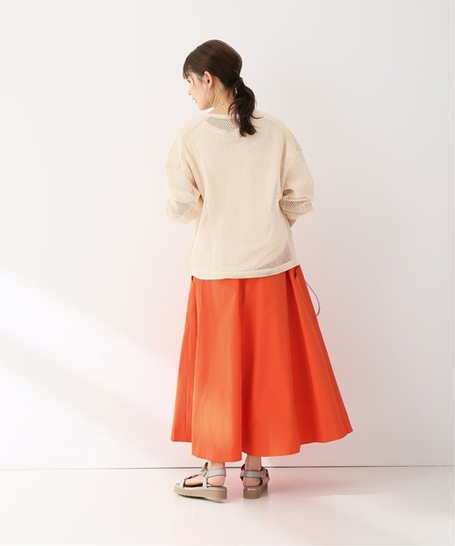 JOINT WORKS（ジョイントワークス）の「J-コットンナイロンフレアスカート（スカート・レディース・ブラック/オレンジ・FREE）」の18枚目の写真