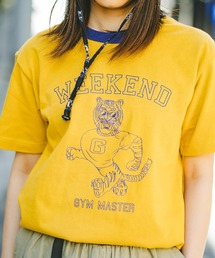 gym master（ジムマスター）の「7.2oz WEEKEND リンガーTee（Tシャツ/カットソー・メンズ）」