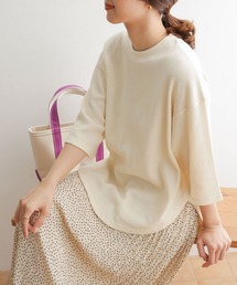 URBAN RESEARCH DOORS | ワッフルラウンドヘムプルオーバー(Tシャツ/カットソー)