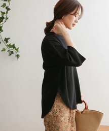 URBAN RESEARCH DOORS | ワッフルラウンドヘムプルオーバー(Tシャツ/カットソー)