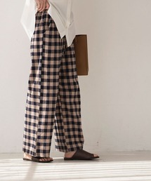 marjour | RELAX CHECK PANTS(その他パンツ)