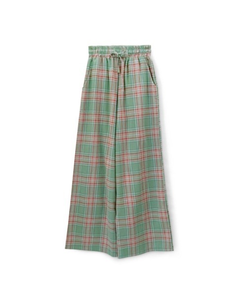 marjour（マージュール）の「RELAX CHECK PANTS（その他パンツ・レディース・ピンク/ミント/ブラック×ベージュ・M）」の7枚目の写真
