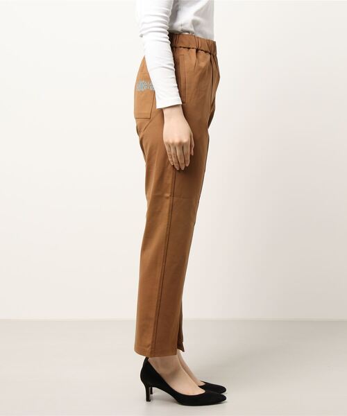 チチカカ（チチカカ）の「ポンチフロントスリットパンツ（その他パンツ・レディース・ブラック/ブラウン/ピンク・FREE）」の7枚目の写真