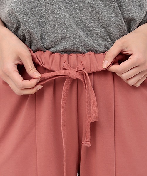 チチカカ（チチカカ）の「ポンチフロントスリットパンツ（その他パンツ・レディース・ブラック/ブラウン/ピンク・FREE）」の22枚目の写真