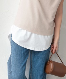 KOBE LETTUCE | ラウンドヘムレイヤードロングタンクトップ(タンクトップ)