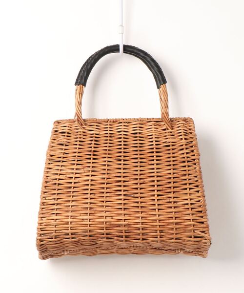 CACHELLIE（カシェリエ）の「【CACHELLIE】バスケット風バッグ（ハンドバッグ・レディース・ブラック/ライトグレー・FREE）」の3枚目の写真