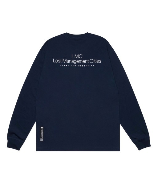 LMCの「21SSM THIN LOGO LONG SLV TEE（Tシャツ/カットソー・メンズ・ホワイト/ブラック/ネイビー・S/M/L/XL）」の12枚目の写真