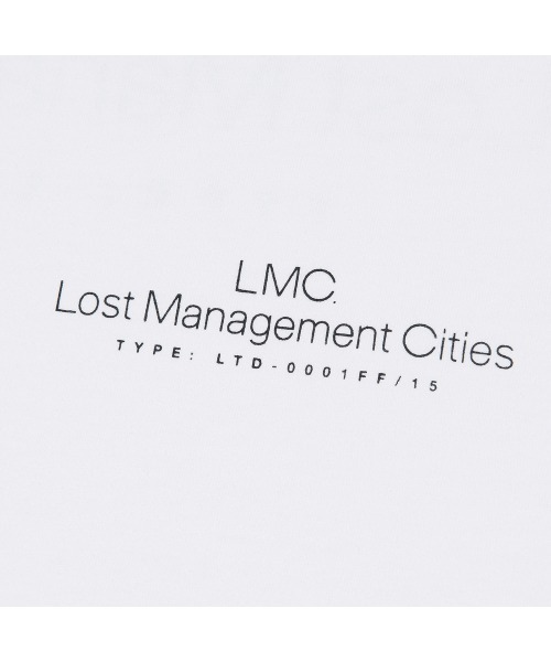 LMCの「21SSM THIN LOGO LONG SLV TEE（Tシャツ/カットソー・メンズ・ホワイト/ブラック/ネイビー・S/M/L/XL）」の4枚目の写真