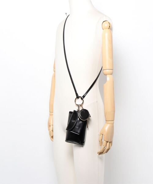 cache cache(カシュ カシュ)の「カシュカシュ cachecache / マルチスマホショルダー(ショルダーバッグ・レディース・ブラック/イエロー/アイボリー/ベージュ/グリーン・FREE)」の13枚目の写真