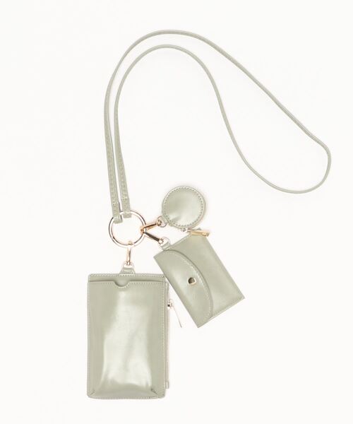 cache cache(カシュ カシュ)の「カシュカシュ cachecache / マルチスマホショルダー(ショルダーバッグ・レディース・ブラック/イエロー/アイボリー/ベージュ/グリーン・FREE)」の15枚目の写真