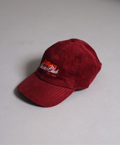 kha:ki（カーキ）の「「KHA:KI / カーキ」アスレチックコーデュロイキャップ（キャップ・レディース・ブラウン/ブラック/アイボリー/グリーン/ワインレッド・FREE）」の6枚目の写真