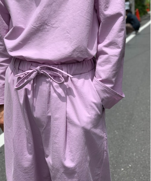Toironier（トワロニエ）の「Toironier/トワロニエ/Lounge Pants/ラウンジパンツ（その他パンツ・メンズ・ホワイト/ブラック/マスタード/ライトグリーン/ラベンダー・FREE）」の11枚目の写真