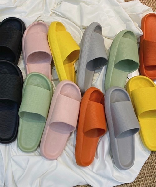 WESTBOY(ウエストボーイ)の「ユニセックス5カラーハイソールシャワーサンダル WO21S301SD【WB ORIGINALS】(サンダル・メンズ・ブラック/グレー/イエロー/オレンジ/グリーン・M/L/XL)」の7枚目の写真