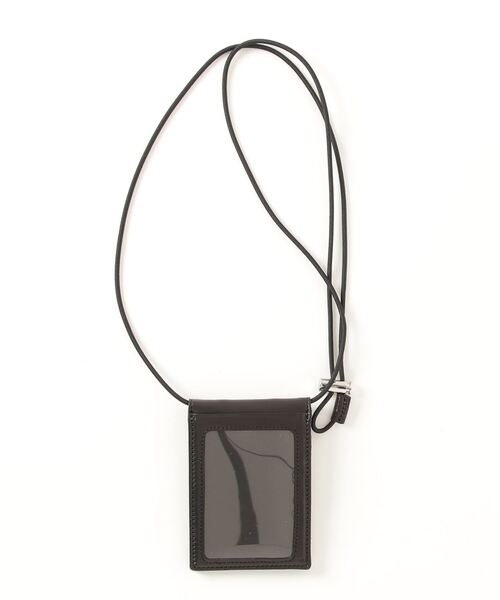 ATTACHMENT（アタッチメント）の「CALF LEATHER NECK CARD HOLDER（カードケース・メンズ・ブラック・ONESIZE）」の8枚目の写真